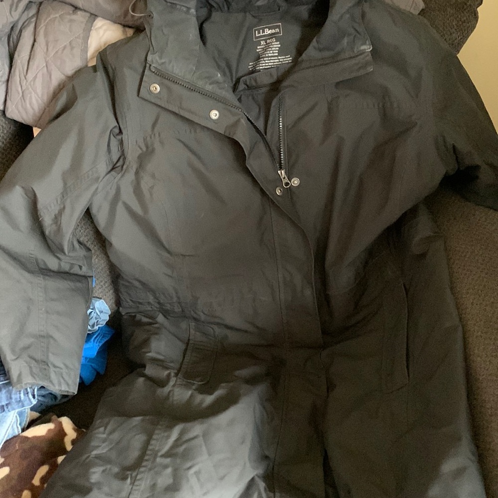 LL Bean rain jacket